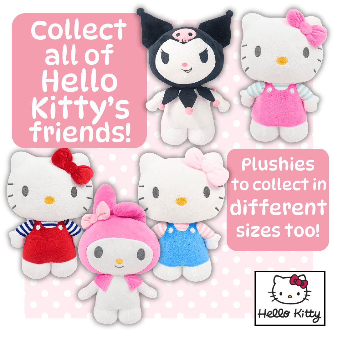 4cm Hello Kitty Squeezy Soft Plush Toy in Surprise Blind Capsule