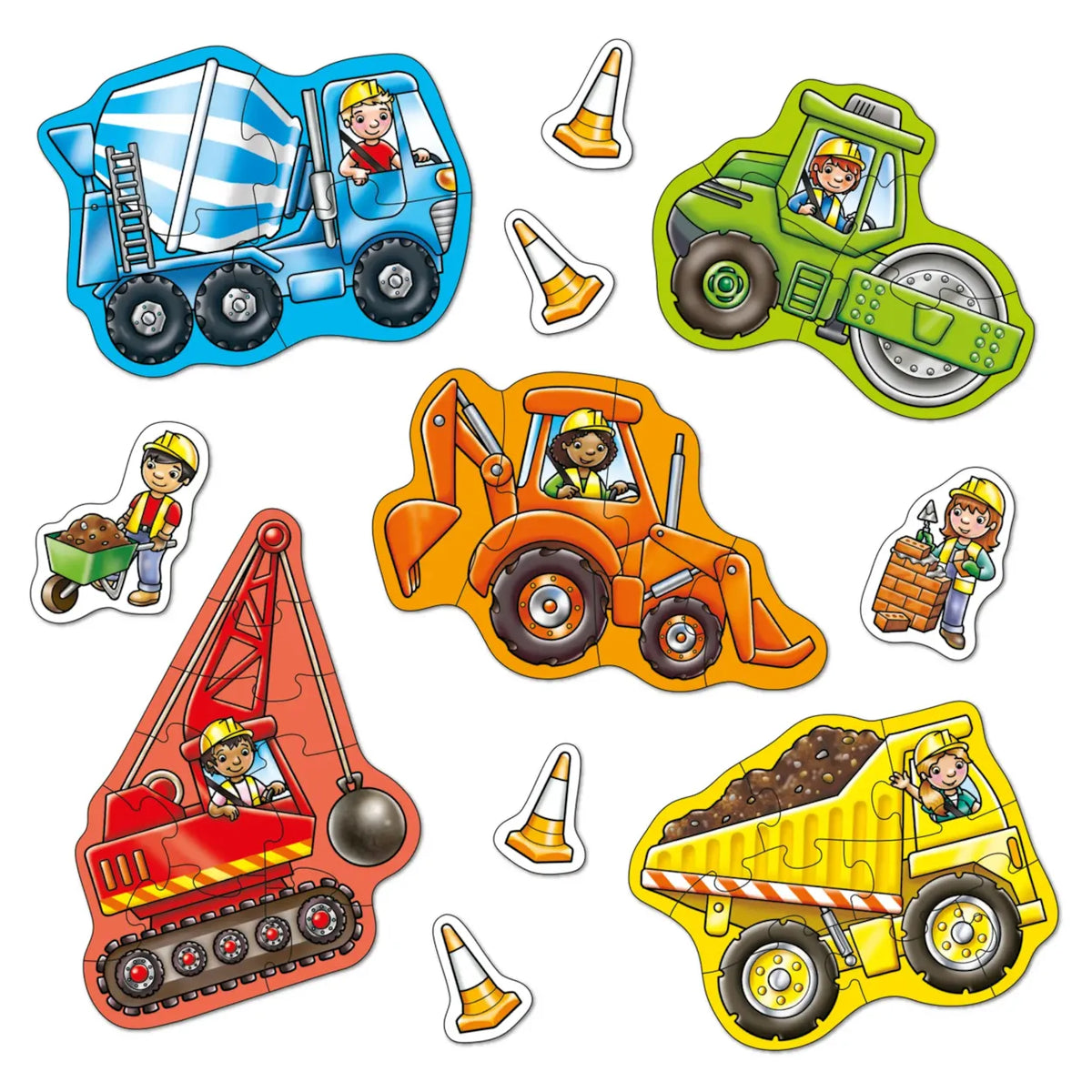 Big Wheels Jigsaw Puzzle