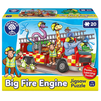 Big Fire Engine Puzzle