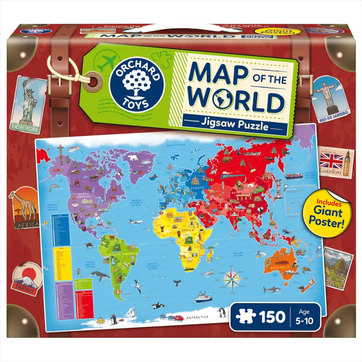 Map of the World Jigsaw