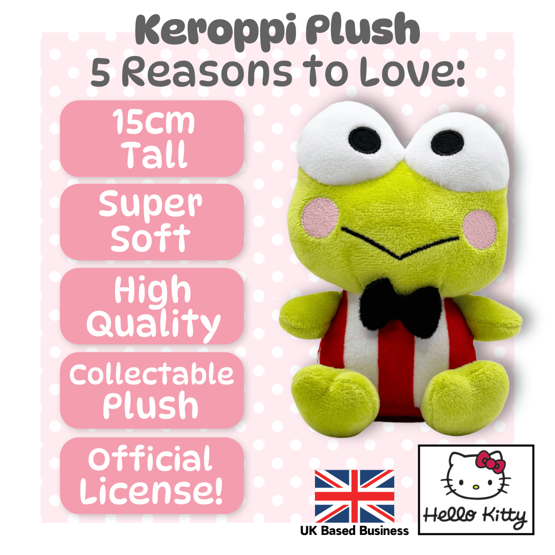 15cm Mini Plush - Keroppi