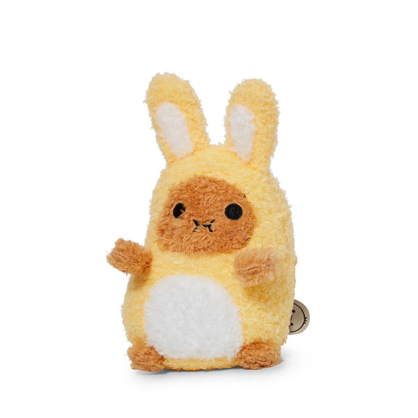 Mini Sitting Plush Toy - Yellow Bunny Ricespud- Bunny Rabbit