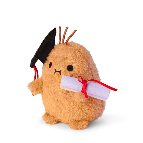 Mini Sitting Plush Toy - Graduation Ricespud - Potato