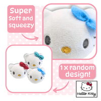 4cm Hello Kitty Squeezy Soft Plush Toy in Surprise Blind Capsule