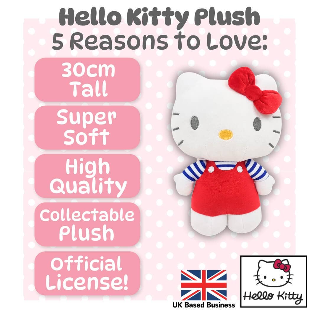 30 CM Large standing Hello Kitty - Red