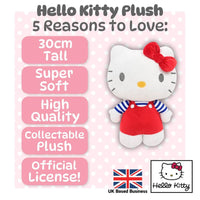 30 CM Large standing Hello Kitty - Red