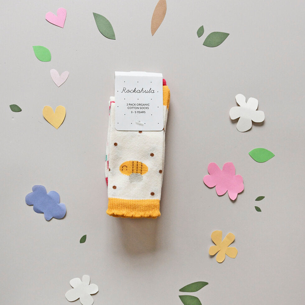 Rockahula Strawberry Bee Socks