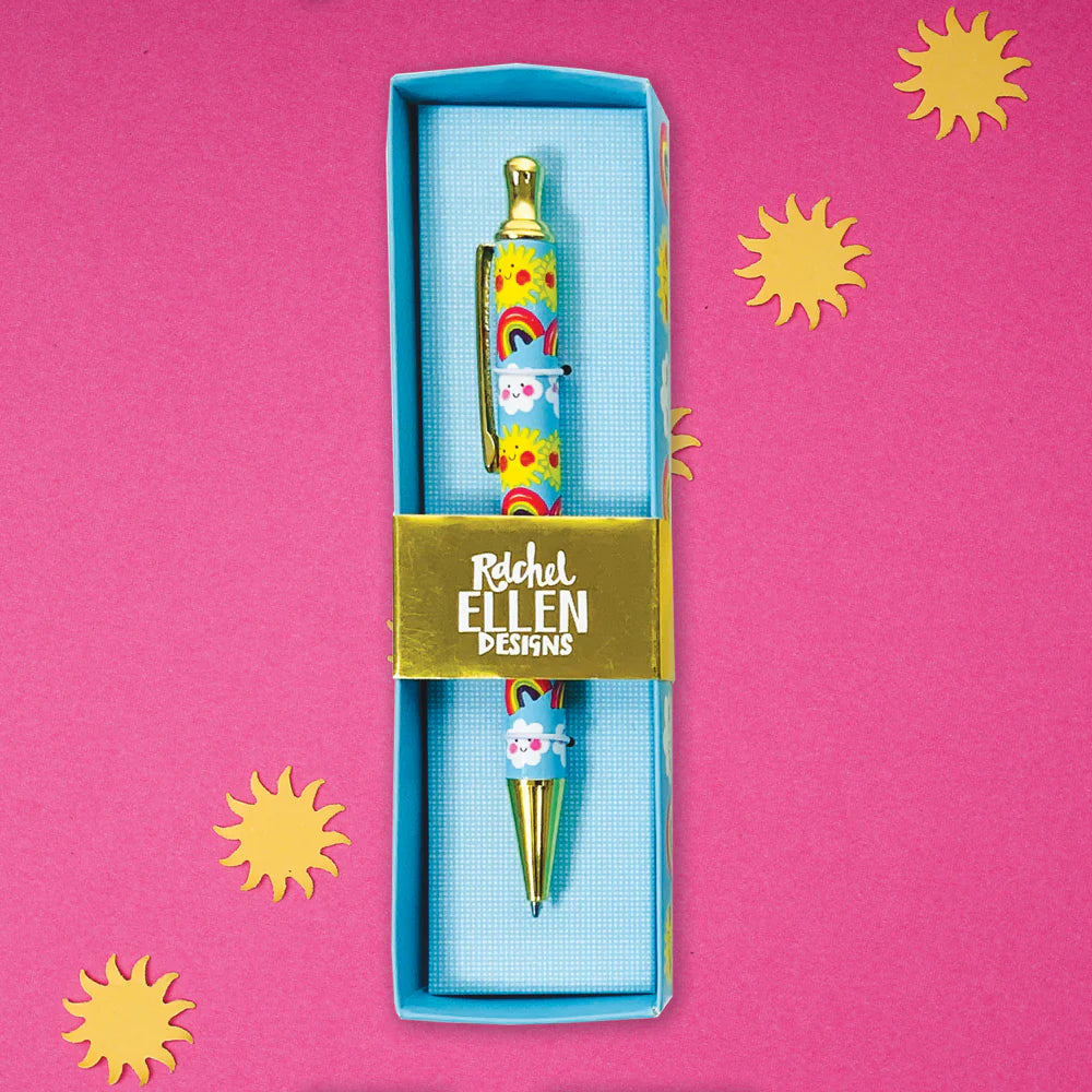 Rachel Ellen Boxed Pen Sunshine and Rainbows