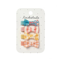 Rockahula Floral Mini Bow Clip Set
