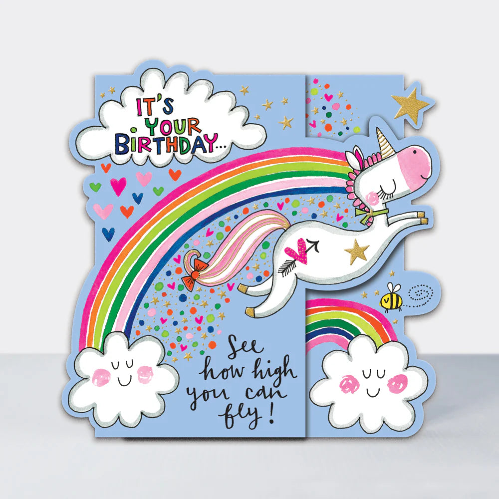 Rachel Ellen It's Your Birthday Unicorn Card