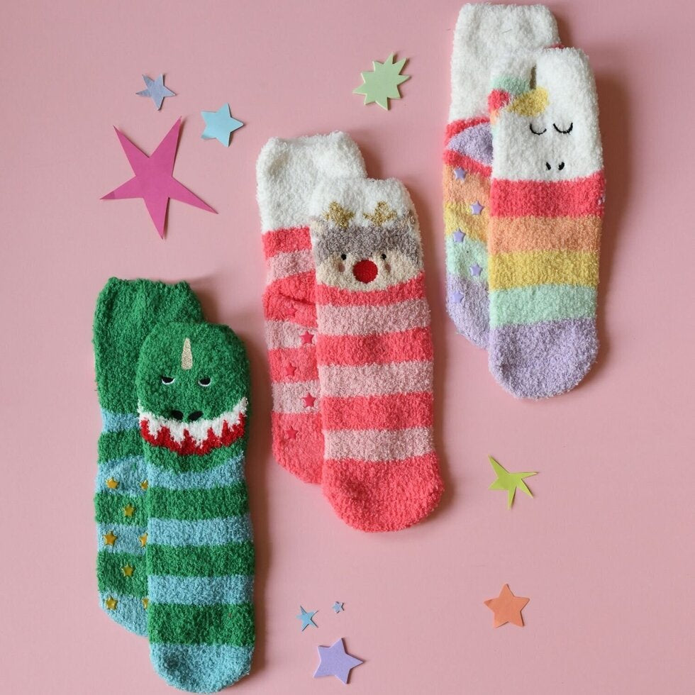 Rockahula Dino Slipper Socks