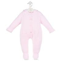 Dandelion Pink Pramsuit with Hood