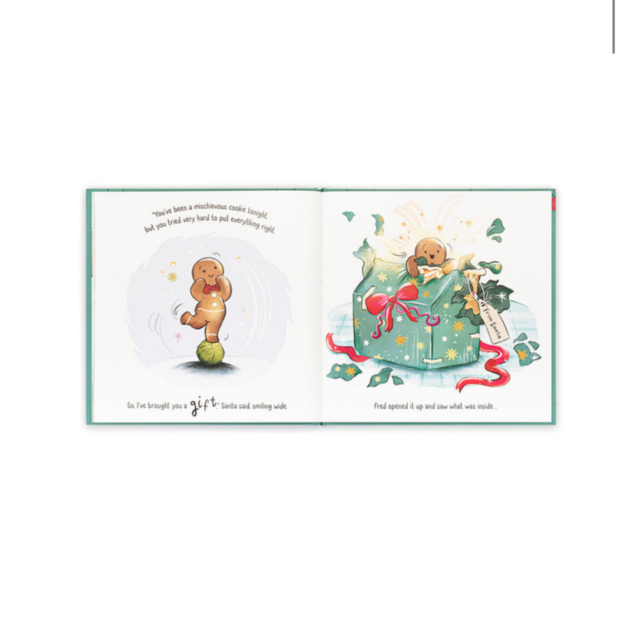 Gingerbread Fred Book