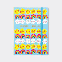 Rachel Ellen Notebook Sunshine and Rainbows