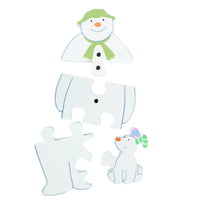 The Snowman and the Snowdog Wooden Puzzle
