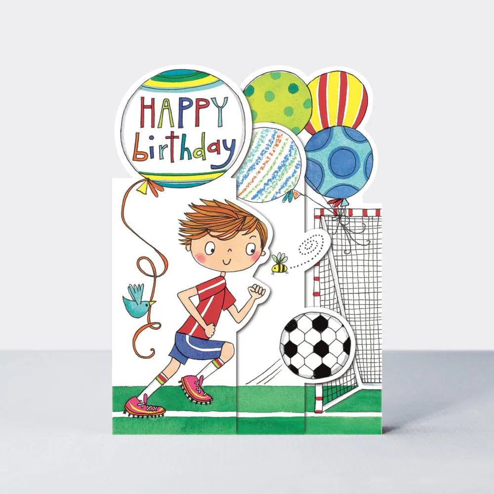 Rachel Ellen Birthday Football Card