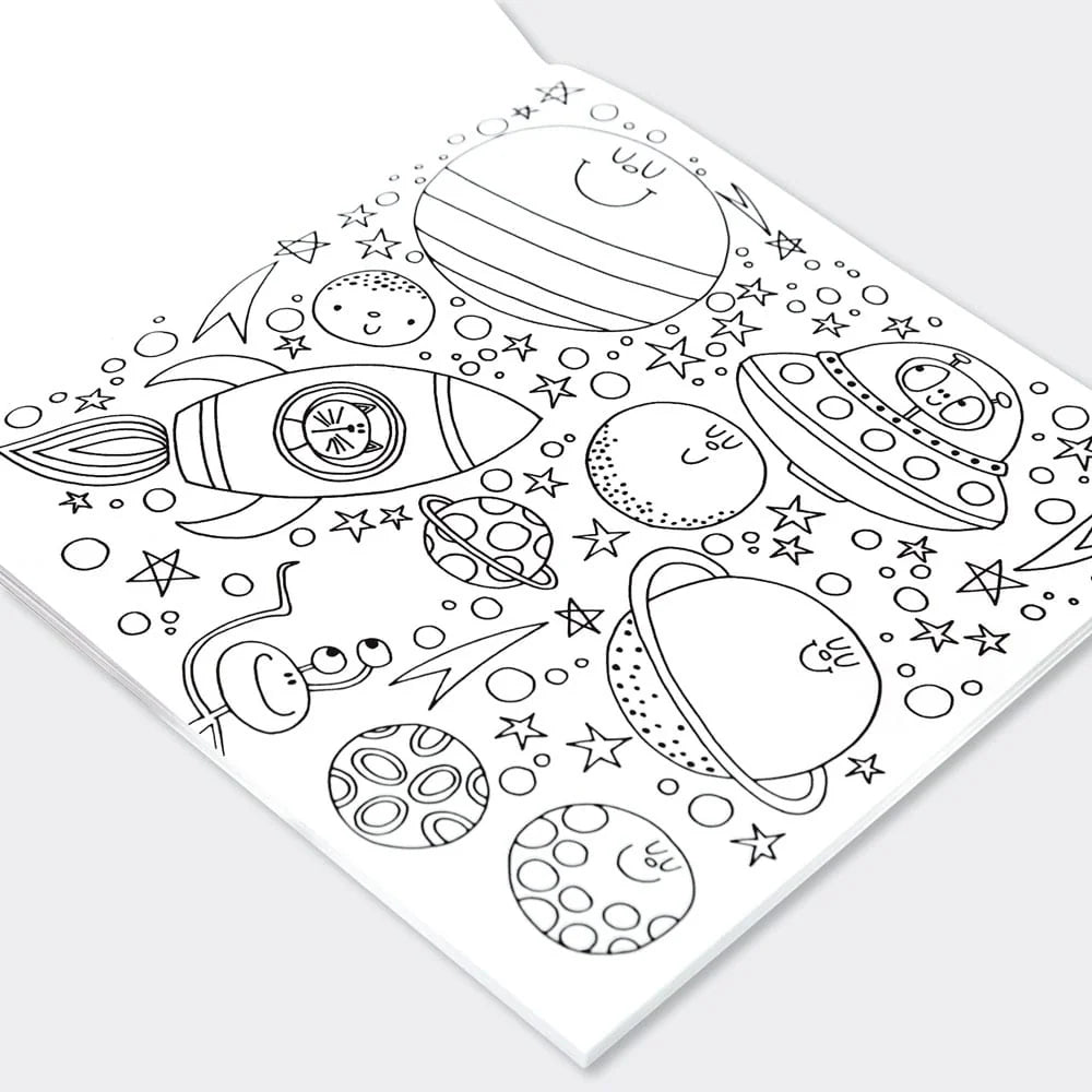 Rachel Ellen Adventure In Space Colouring Book