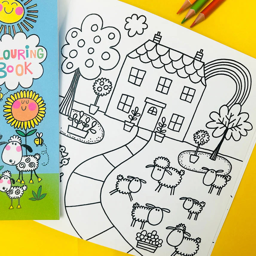 Rachel Ellen On The Farm Colouring Book