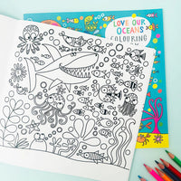 Rachel Ellen Ocean Colouring Book
