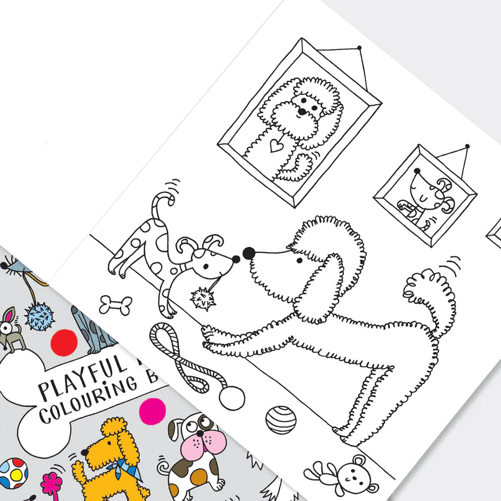 Rachel Ellen Dogs Colouring Book