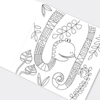 Rachel Ellen Jungle Colouring Book