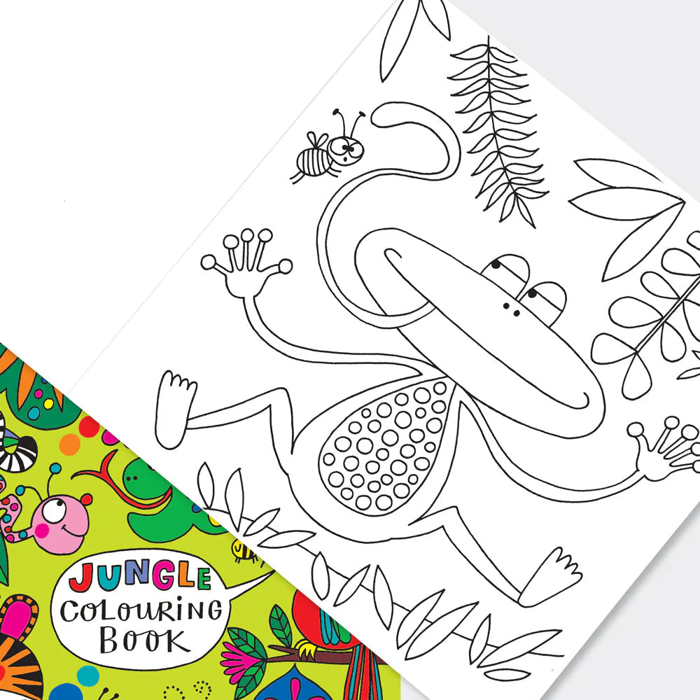 Rachel Ellen Jungle Colouring Book