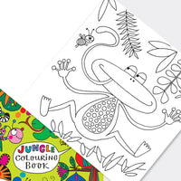 Rachel Ellen Jungle Colouring Book