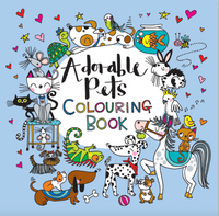 Rachel Ellen Adorable Pets Colouring Book