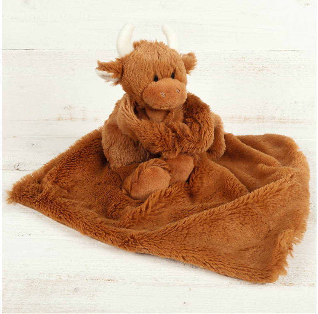 Highland Coo Toy Soother