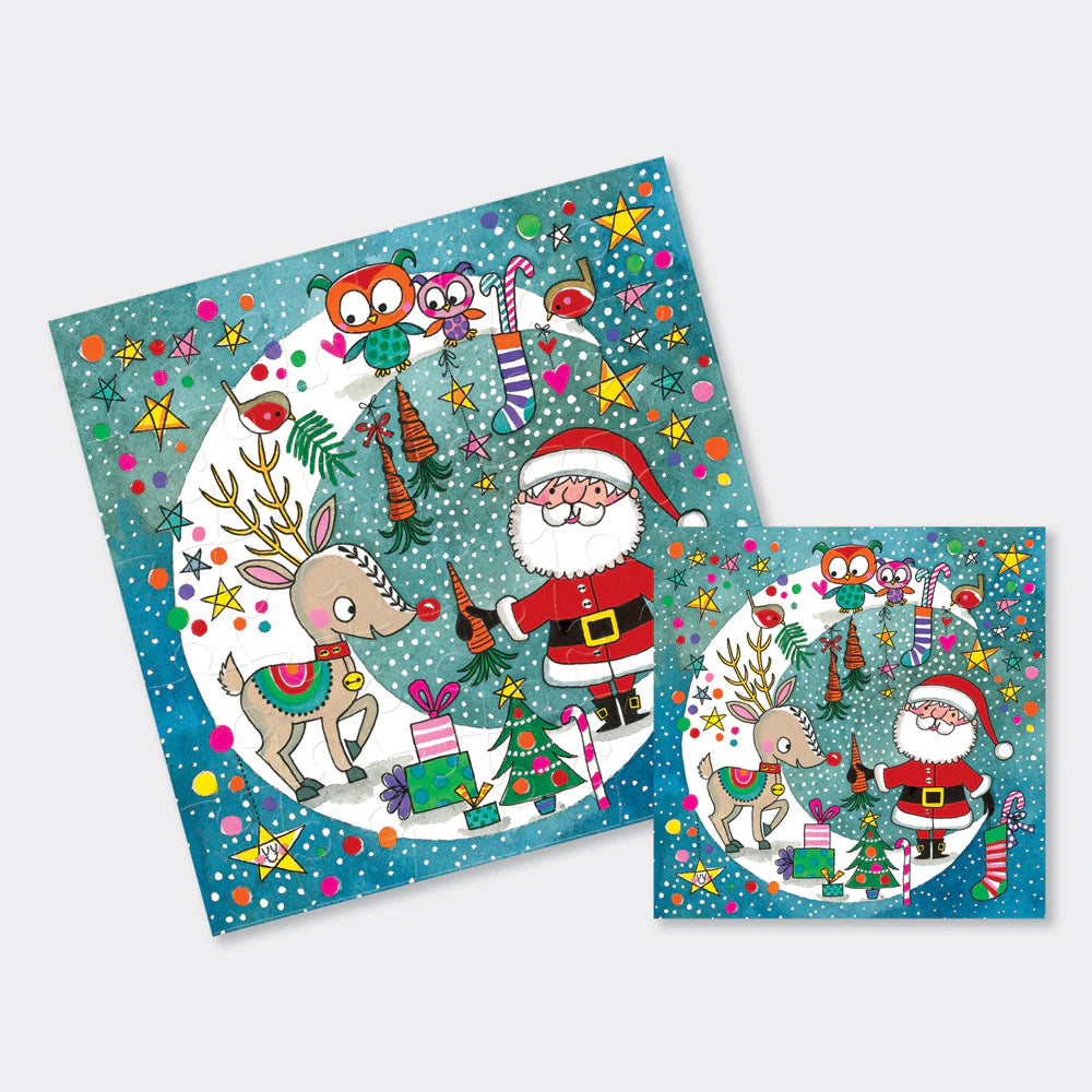 Rachel Ellen Christmas Jigsaw Card