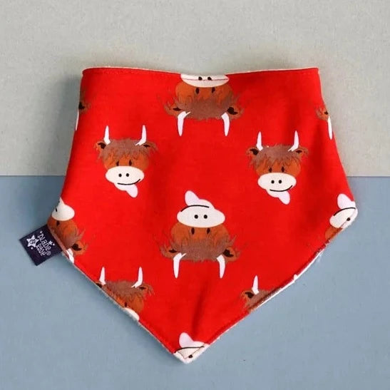 Highland Cow Bib