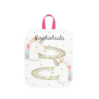 Rainbow Unicorn Clips H2245W