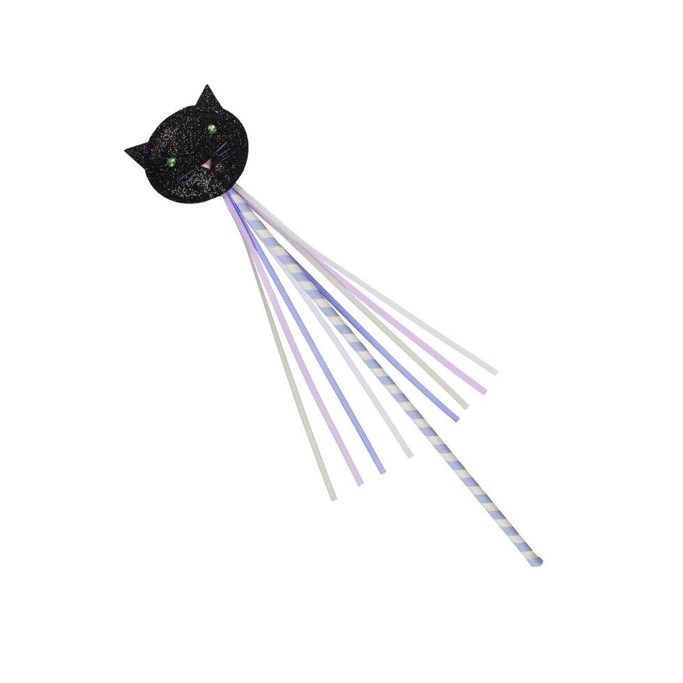 Stripey Black Cat Wand
