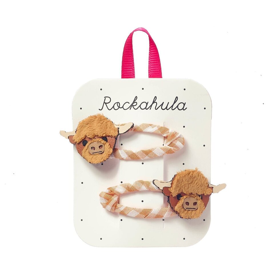 Rockahula Hettie Highland Cow Clips