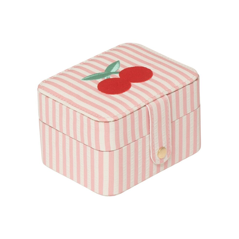 Rockahula Stripey Cherry Jewellery Box