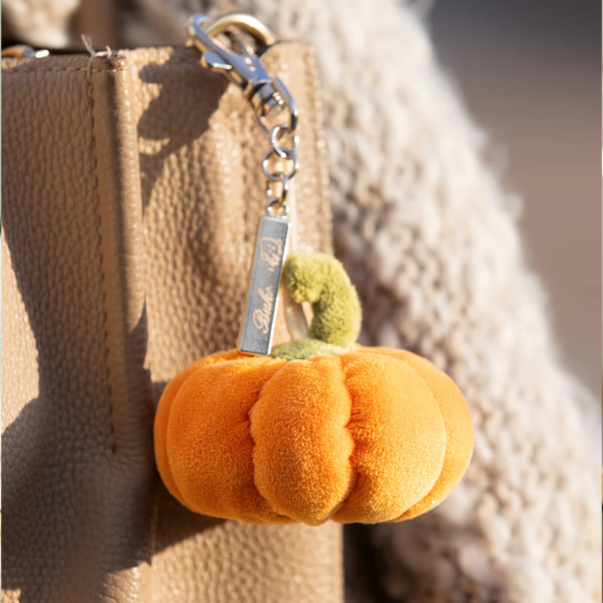 Bukowski Pumpkin Bag Charm