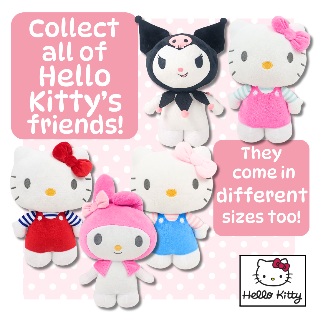 15cm Mini Plush Sitting - Hello Kitty