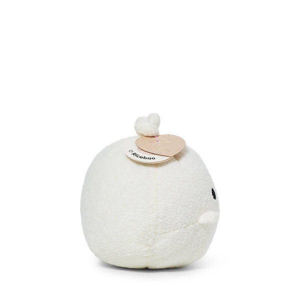 Mini Sitting Plush Toy - Ricebao - White Bao Bun