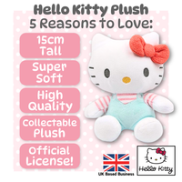15cm Mini Plush Sitting - Hello Kitty