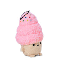 Sitting Mini Plush Toy - Ricecream Strawberry - Ice Cream