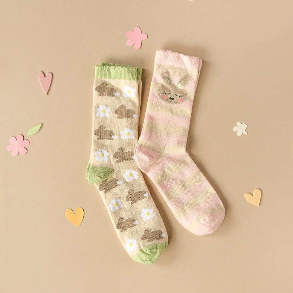 Rockahula Betty Bunny 2 Pack Socks