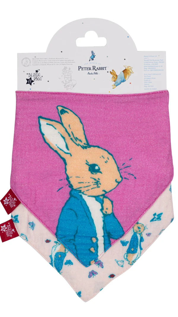 Peter Rabbit™ Love Summer Muslin 2 Pack Bib