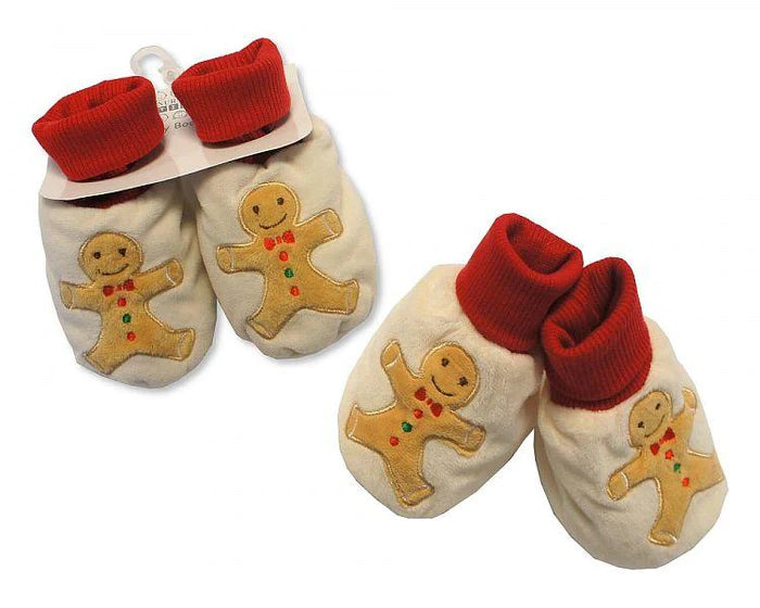 Gingerbread Booties