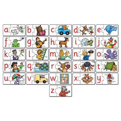 Alphabet Match Jigsaw