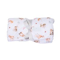 Little Savannah' Wild Animal Baby Blanket