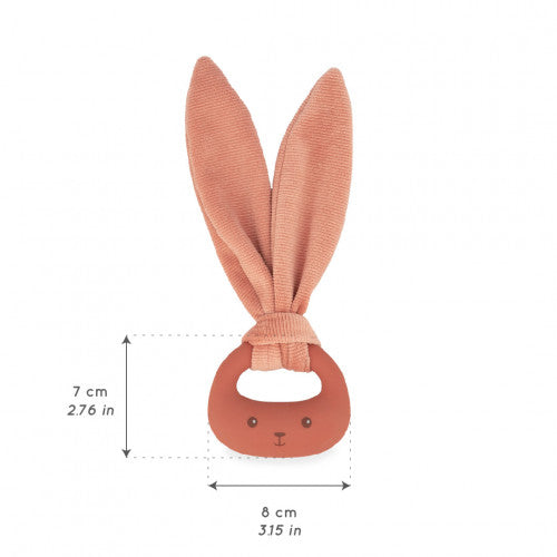 Kaloo Bunny Teether Terracotta