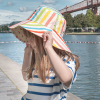 Rockahula Rainbow Stripe Sun Hat