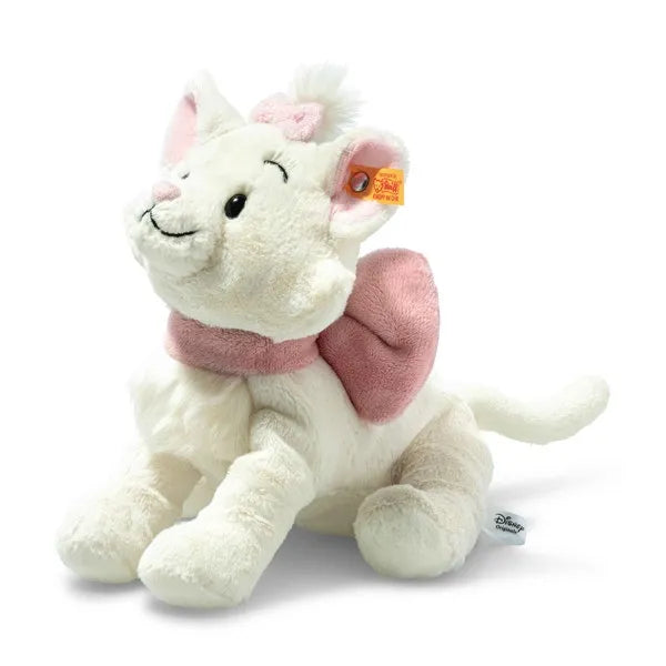 Steiff 024658 Marie Cat 24 wit/roze Steiff 024658 Marie Cat 24 wit/roze