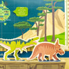 Dinosaur Timeline and World Map