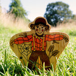 Natural Orange and Brown Scarecrow
